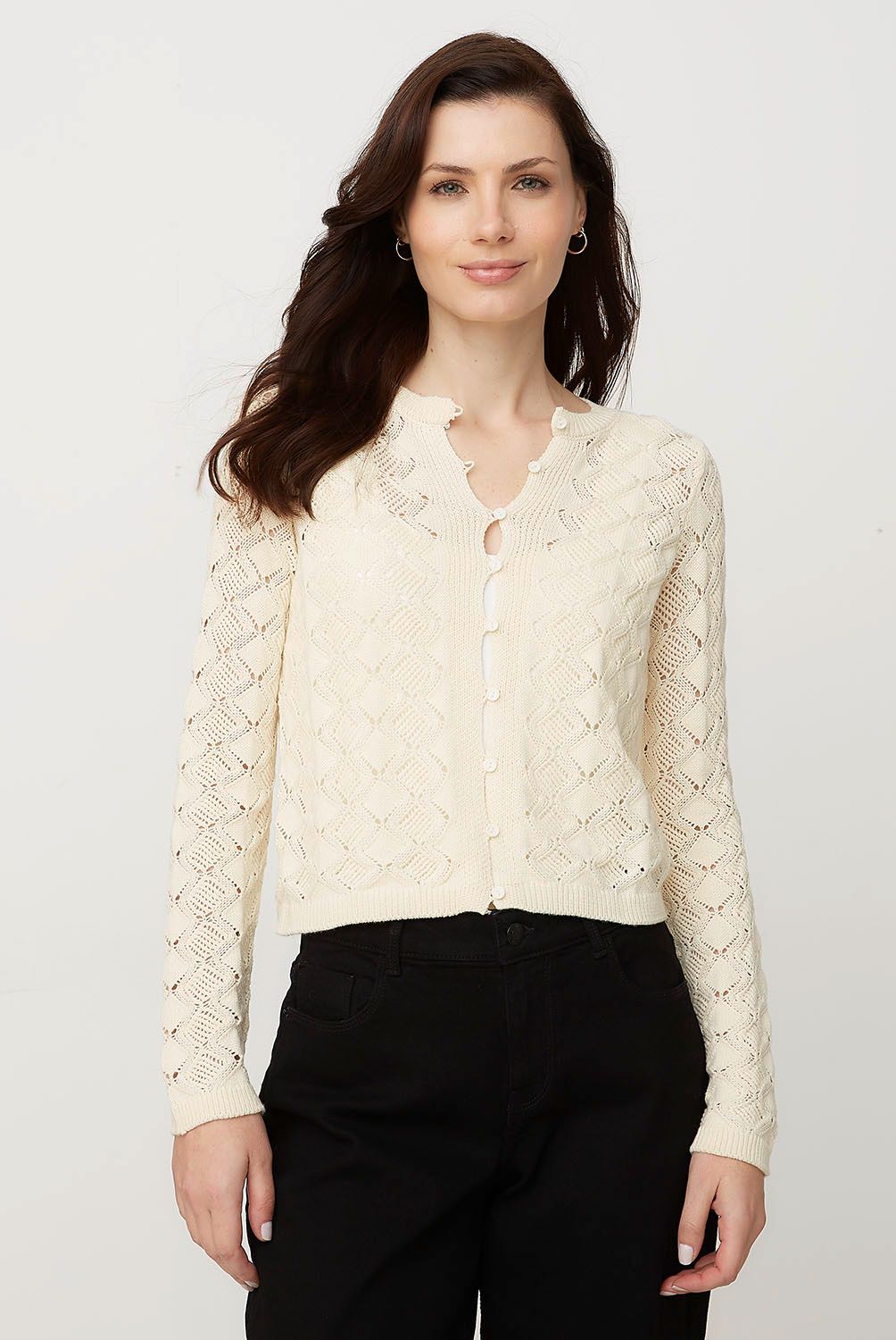 VERO MODA - Sweater Manga Larga Algodón Mujer Vero Moda