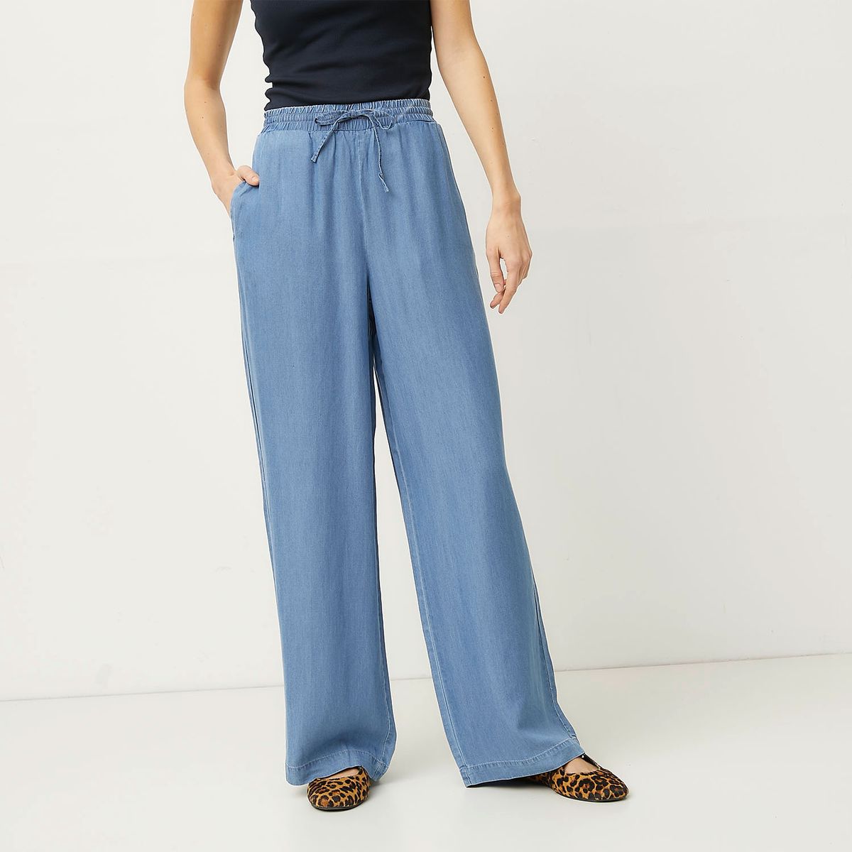 VERO MODA - Pantalón Ancho Mujer Vero Moda
