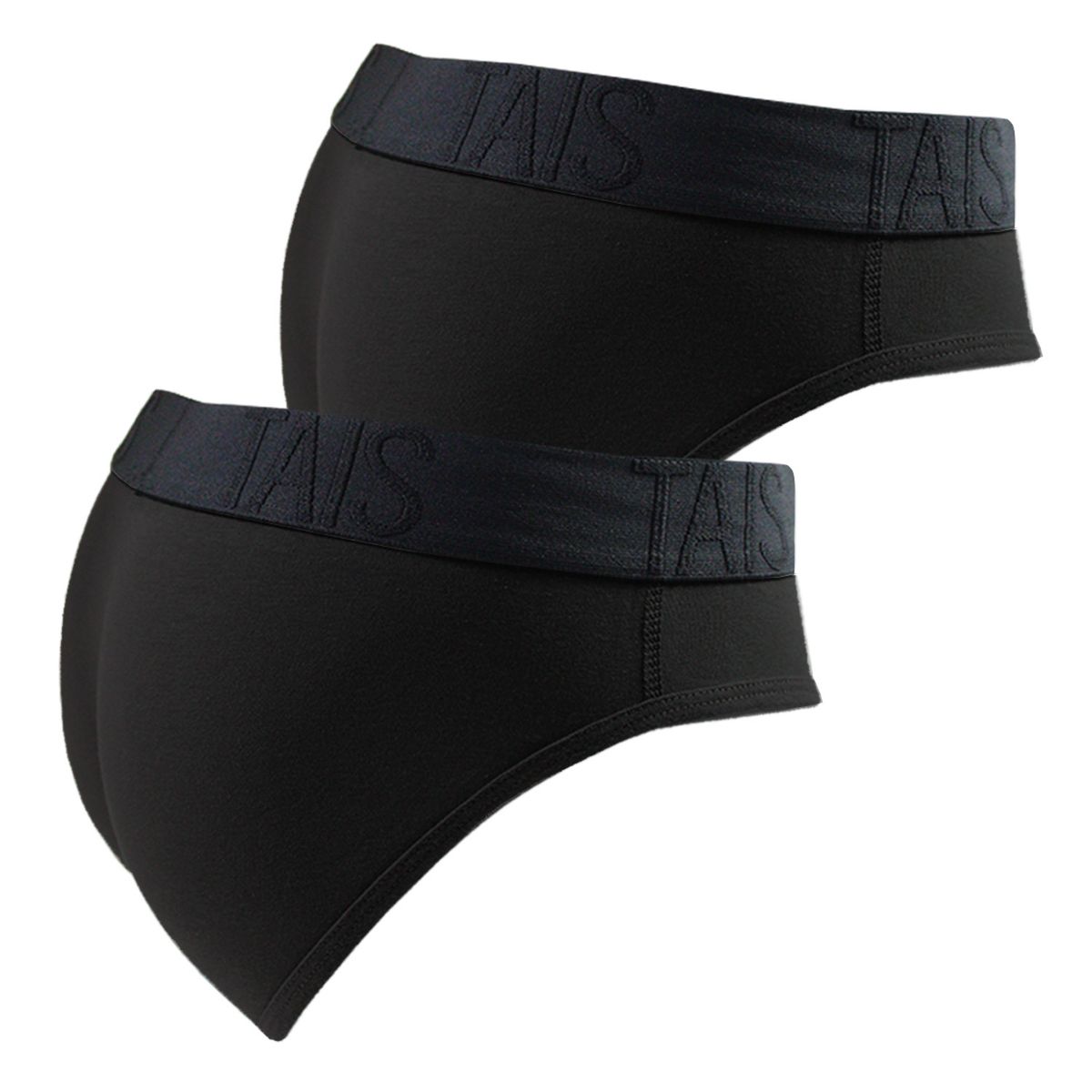 TAIS - Pack 2 Slip Algodón Spandex Hombre
