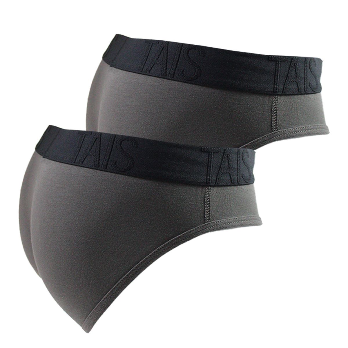 TAIS - Pack 2 Slip Algodón Spandex Hombre