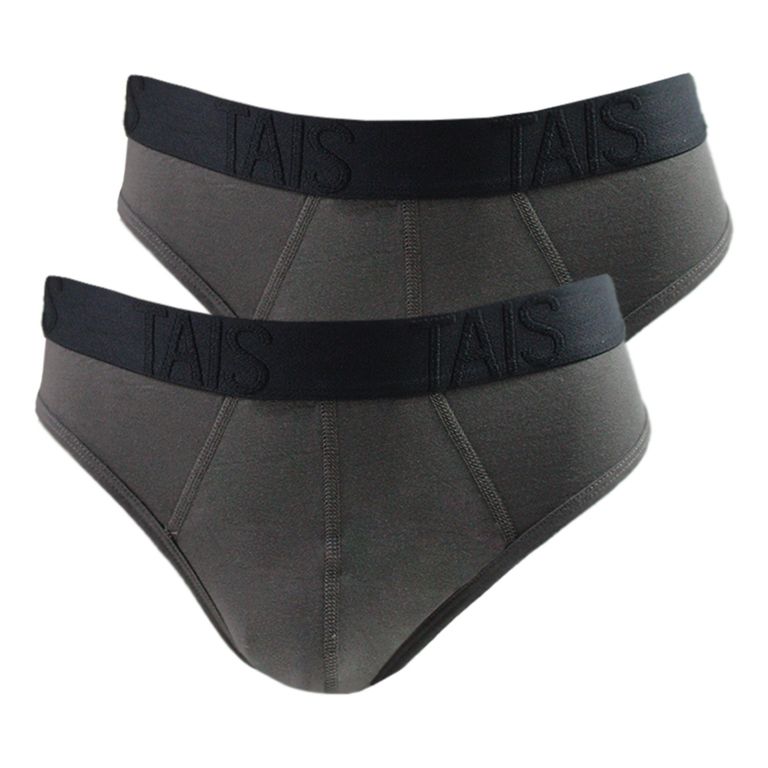 TAIS Pack 2 Slip Algodón Spandex Hombre