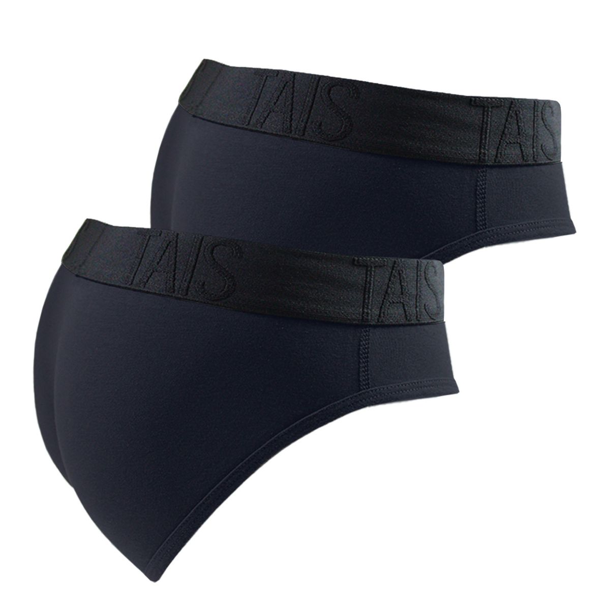 TAIS - Pack 2 Slip Algodón Spandex Hombre