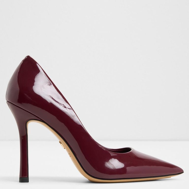 Stessy Zapato Formal Mujer Burdeo