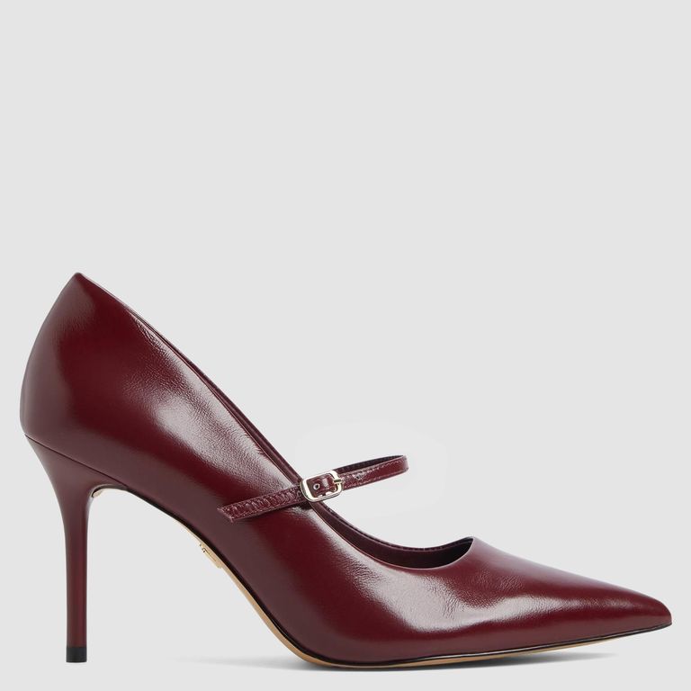 ALDO Eledeladar Zapato Formal Mujer Cuero Burdeo