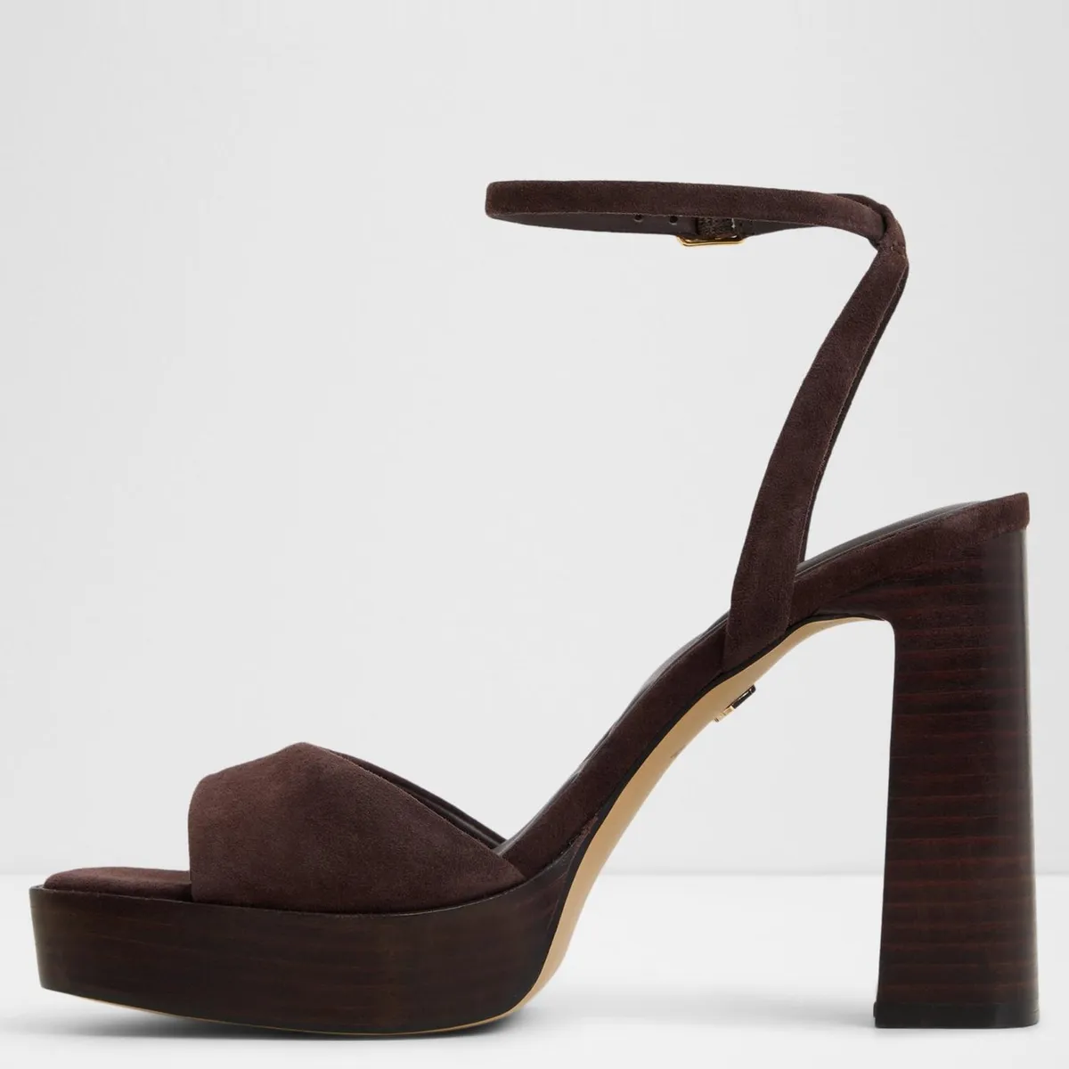 ALDO - Lothon Sandalia Mujer Cuero Café Aldo