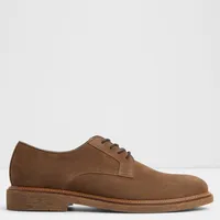 Zapato Casual Hombre Cuero Café