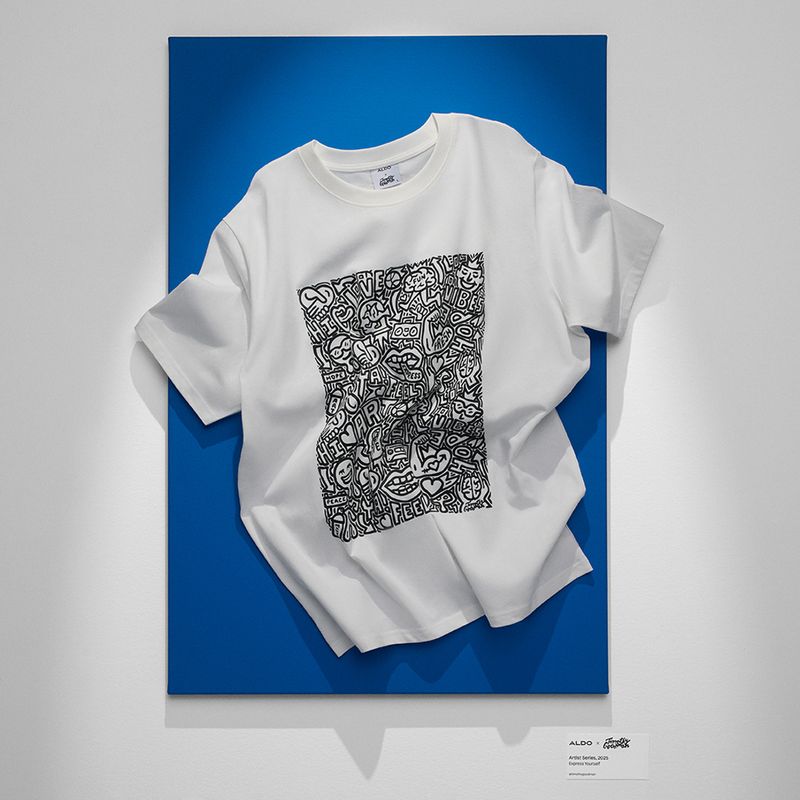 ALDO - Polera Unisex Aldo x Artist Timothy Goodman