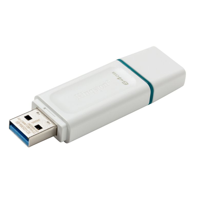 Pendrive Exodia 3.2 -64GB Blanco Kingston