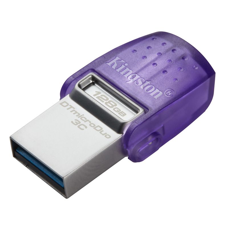 KINGSTON - Pendrive 128GB Microduo USB-A-C Kingston