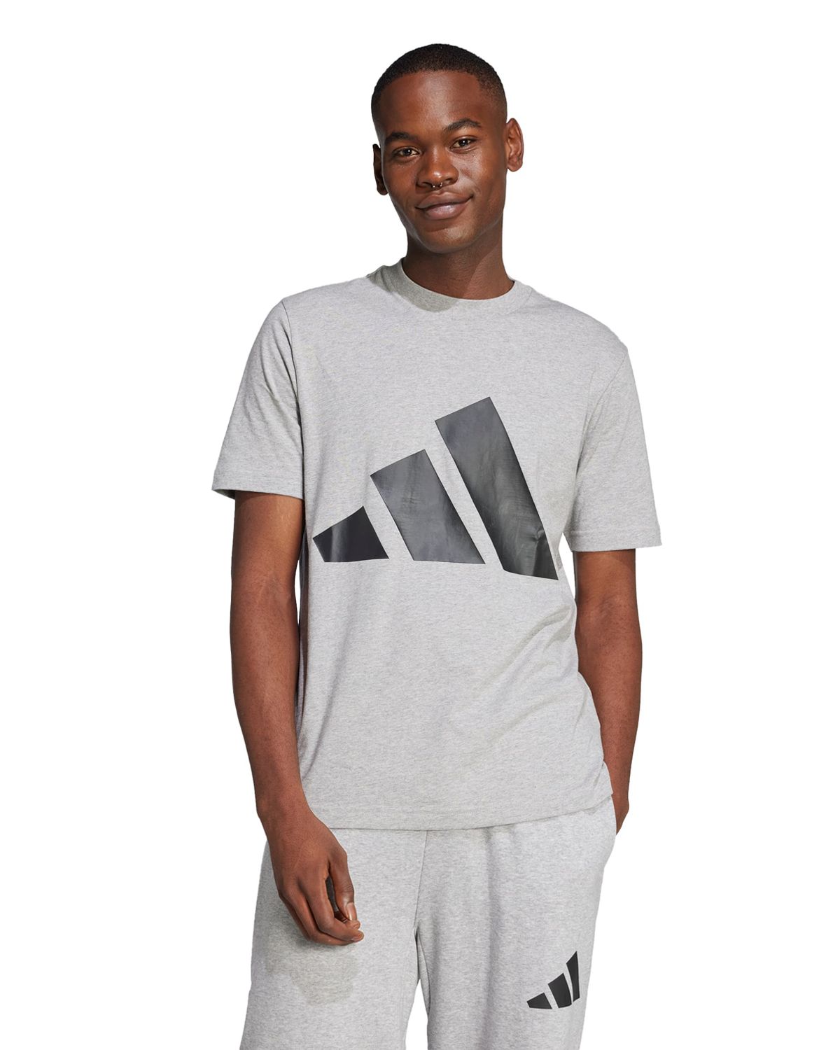 Ropa Deportiva Polera Adidas Hombre Blanca Camiseta Deportiva - Main Image