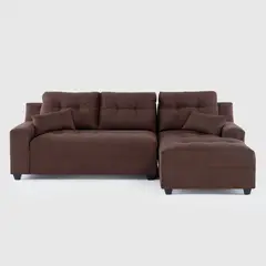 DECO CLASS - Seccional Dubai Xs Derecho Velvet Gris