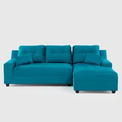 DECO CLASS - Seccional Dubai Xs Derecho Velvet Gris
