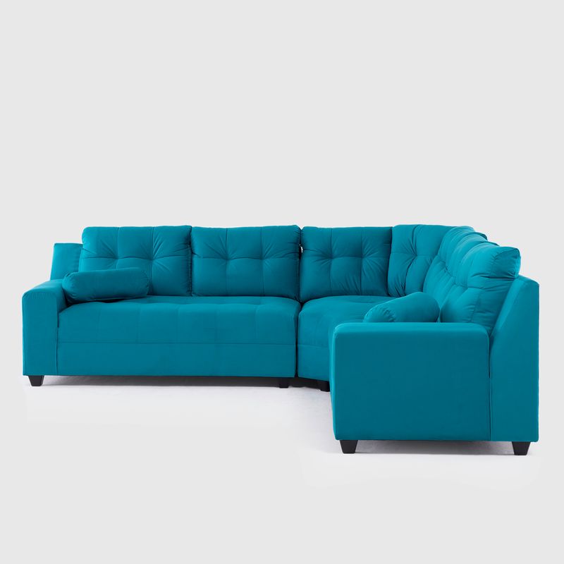 DECO CLASS - Seccional Curvo Napoles Velvet Deco Class