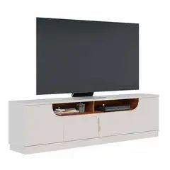 DI PORETTI - Rack Santorini 75" 4 Puertas Blanco