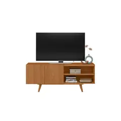 DI PORETTI - Rack Aldan 55" 2 Puertas Café
