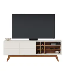 DI PORETTI - Rack Noronha 75" 2 Puertas Blanco