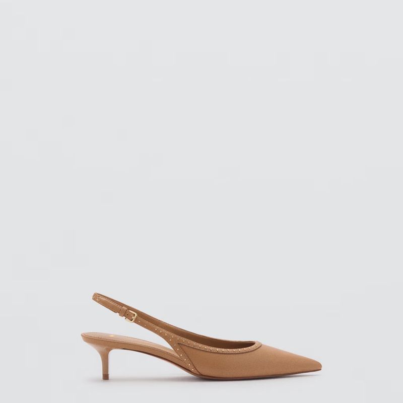 MANGO - Zapatos Casual Mujer Café Mango