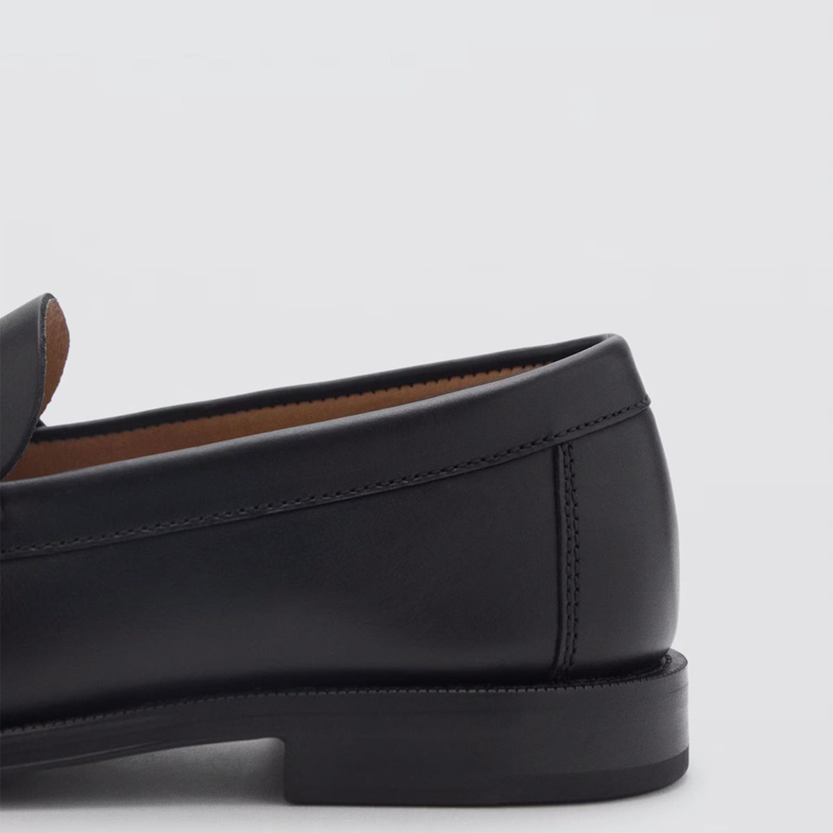 MANGO - Mocasín Hombre Negro Mango Man