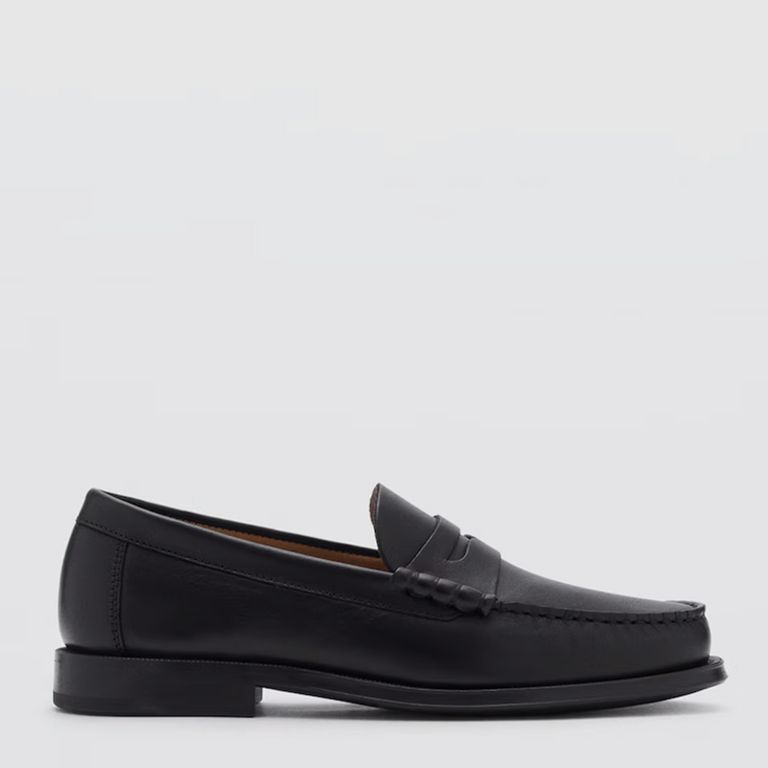 Mocasín Hombre Negro Man