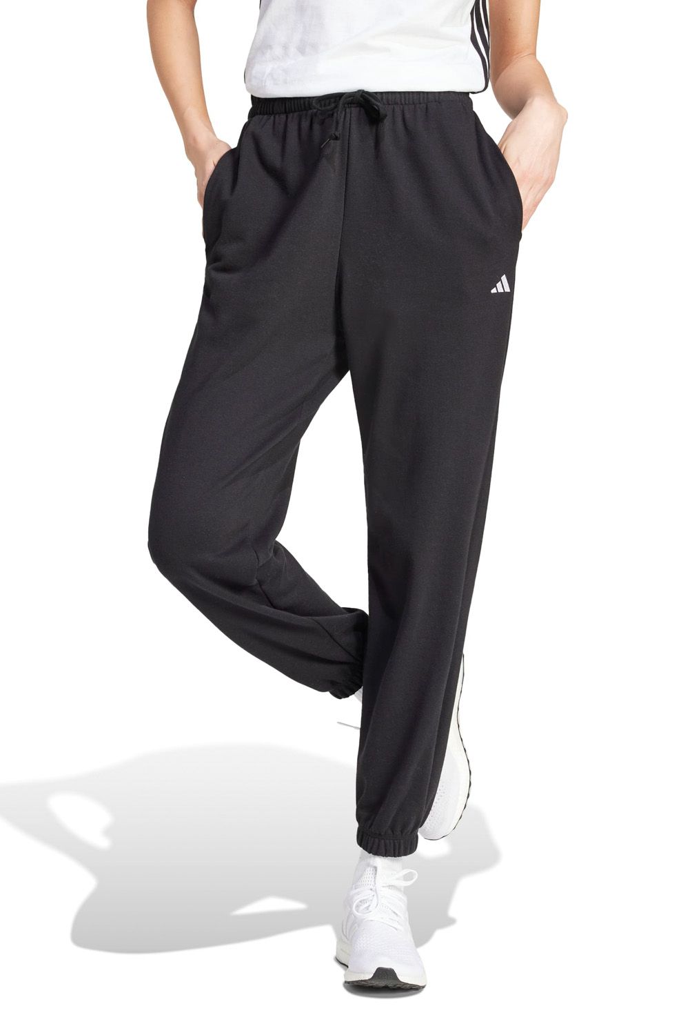 ADIDAS - Pantalón Buzo Con Puños Essentials Mujer Adidas