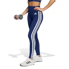 ADIDAS - Calza Optime Essentials 3 Tiras 7/8 Tiro Alto Mujer