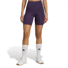 ADIDAS - Calza Cortas Optime Essentials Stash Pocket 7 Pulgadas Mujer