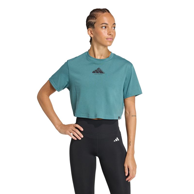 ADIDAS - Polera Manga Corta Deportiva Mujer Adidas