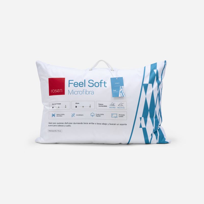ROSEN - Almohada Soft Microfibra 50X70 Cm Rosen