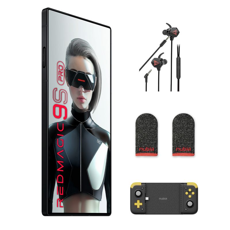 ZTE - ZTE Redmagic 9S Pro 12+256Gb Negro +Kit Gamer