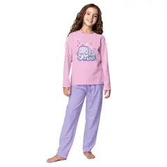 TOP - Pijama Largo Algodón Niña