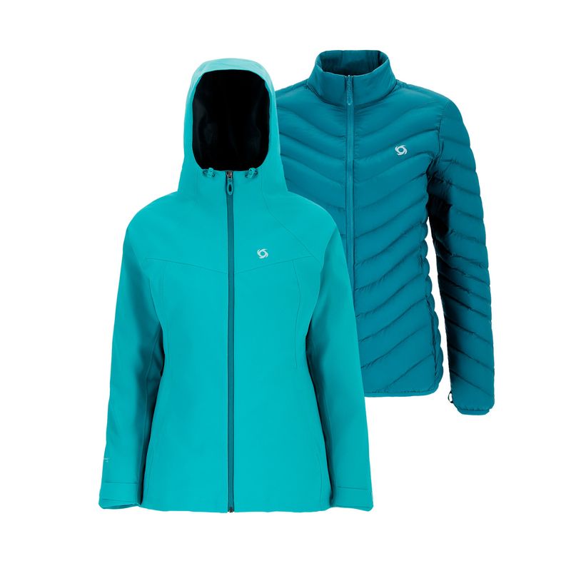 DOITE - Parka 3 En 1 Skada Mujer Doite