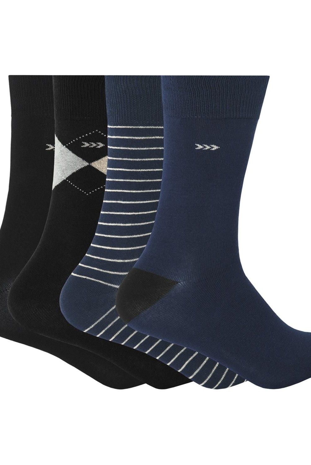 ARROW - Pack de 4 Calcetines Algodón Hombre Arrow