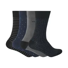 ARROW - Pack de 4 Calcetines Algodón Hombre