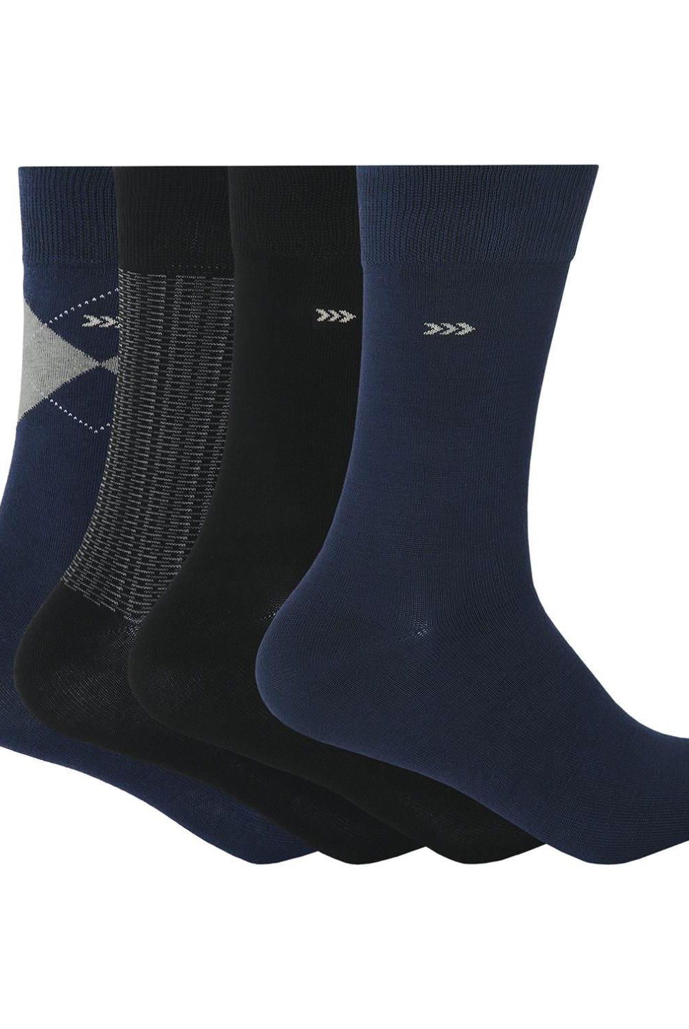 ARROW - Pack de 4 Calcetines Algodón Hombre Arrow