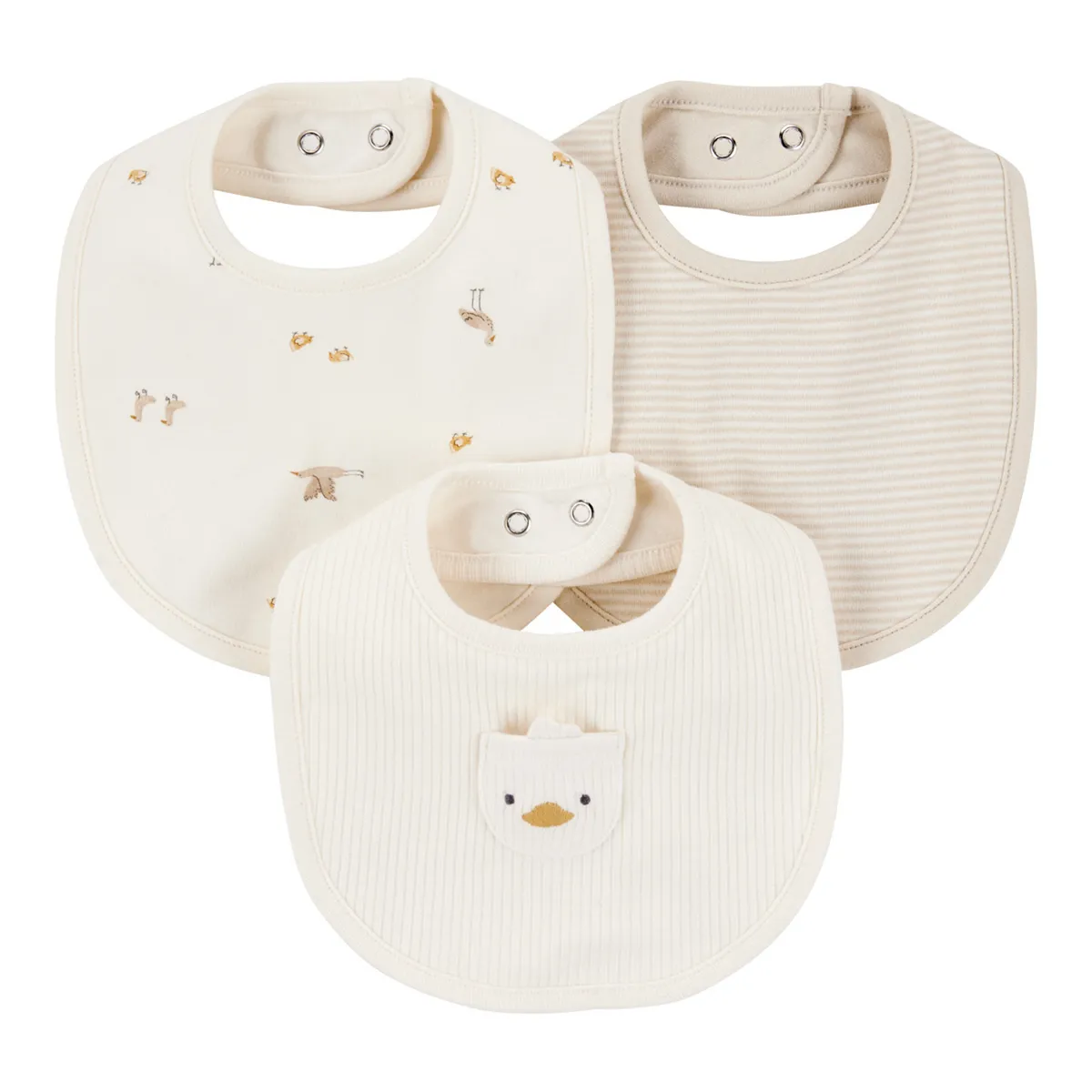 CARTER'S - Babero Pack 3 Unidades Unisex Bebé Carter's