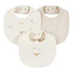 CARTER'S - Babero Pack 3 Unidades Unisex Bebé
