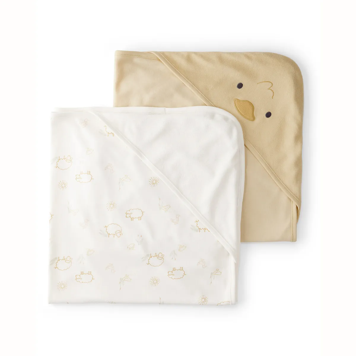 CARTER'S - Toalla con Capucha Pack 2 Unidades Unisex Bebé Carter's