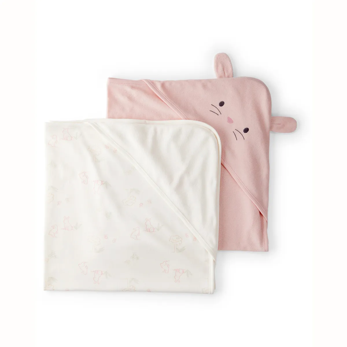 CARTER'S - Toalla con Capucha Pack 2 Unidades Bebé Niña Carter's