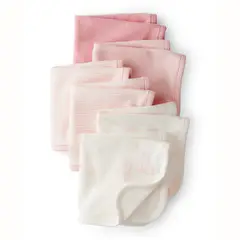 CARTER'S - Paños de Lavado Pack 6 Unidades Bebé Niña