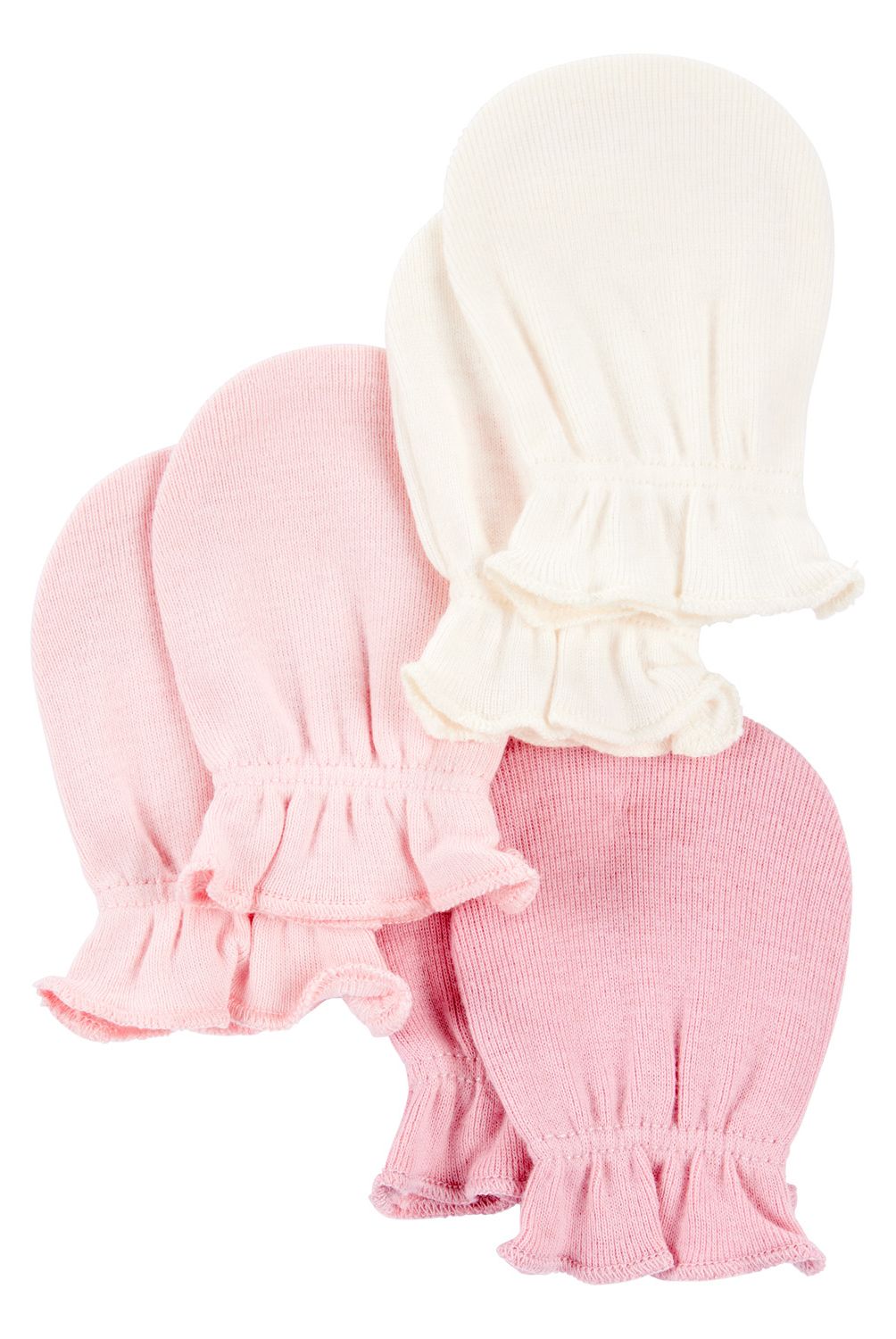 CARTER'S - Guantes de Algodón Pack de 3 Pares Bebé Niña Carter's