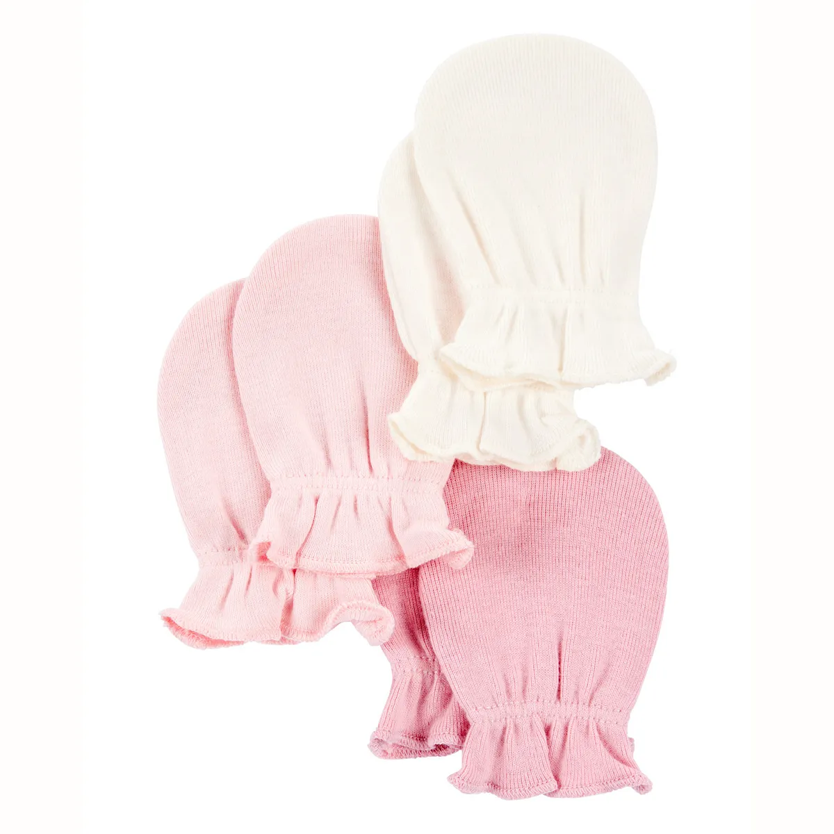 CARTER'S - Mitones de Algodón Pack de 3 Pares Bebé Niña Carter's