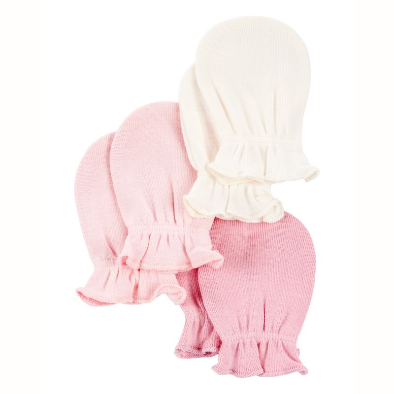 CARTER'S - Mitones de Algodón Pack de 3 Pares Bebé Niña Carter's