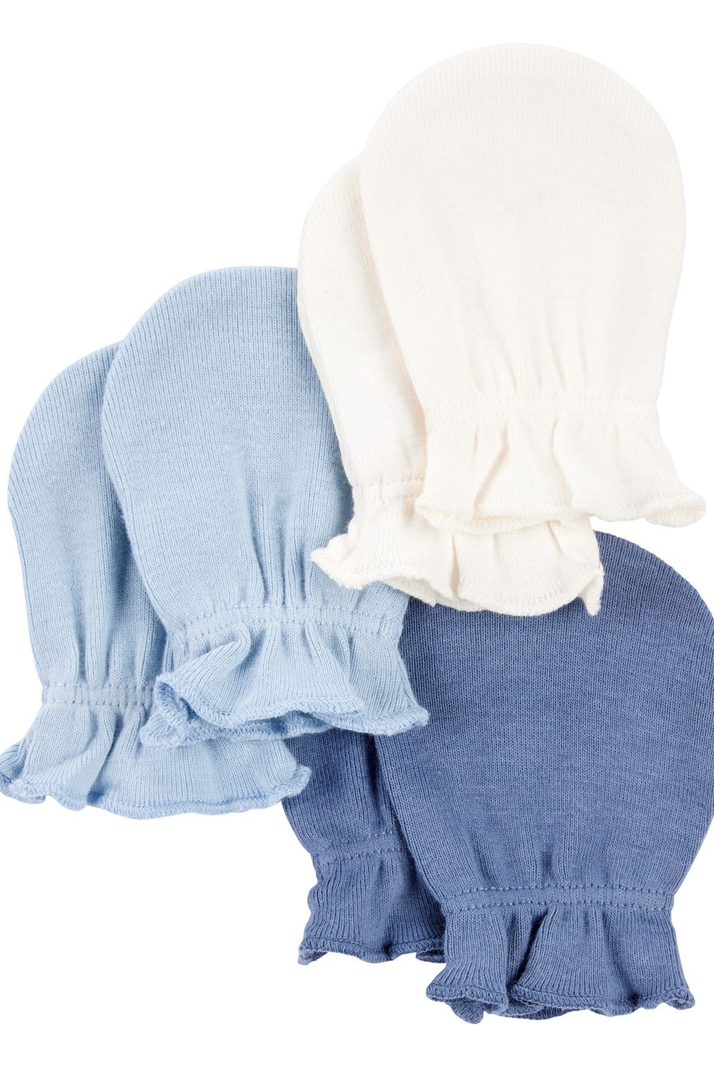 CARTER'S - Guantes de Algodón Pack de 3 Pares Bebé Niño Carter's
