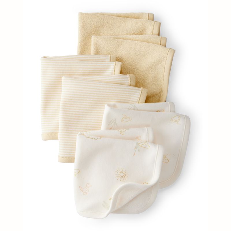 CARTER'S - Paños de Lavado Pack 6 Unidades Unisex Bebé Carter's