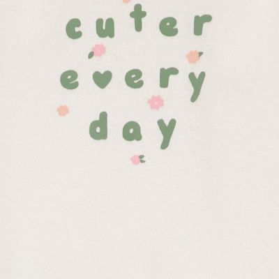 Imagen 2 del producto Conjunto 3 Piezas Pijama, Body y Calza Bebé Niña