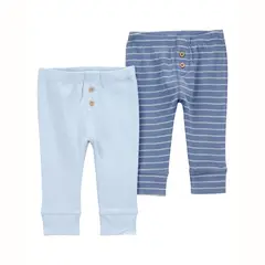 CARTER'S - Buzo Algodón Pack 2 Unidades Bebé Niño