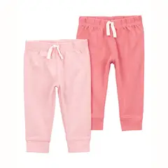 CARTER'S - Buzo Algodón Pack 2 Unidades Bebé Niña