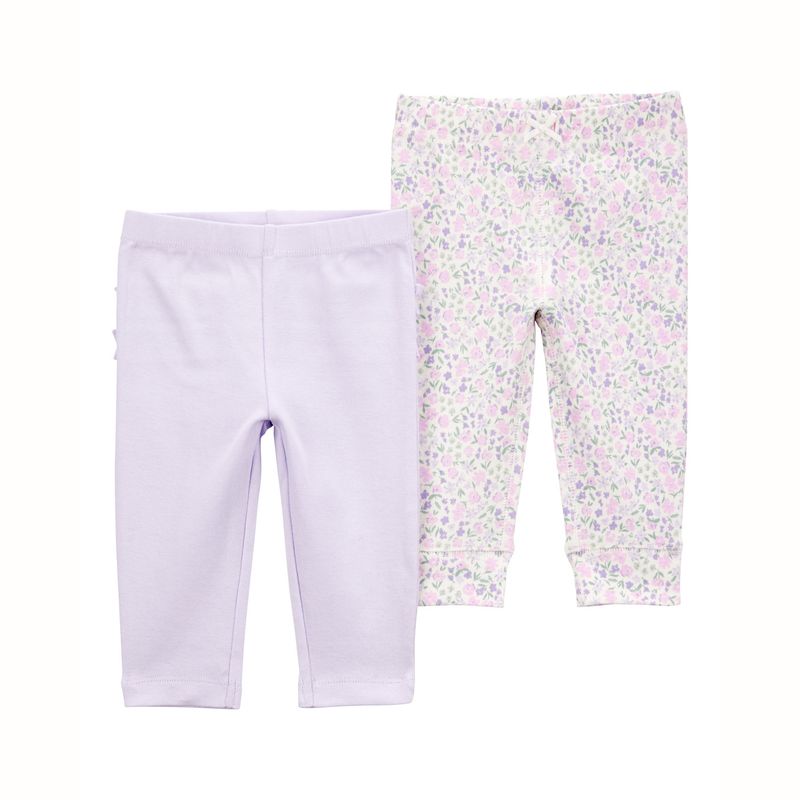 CARTER'S - Buzo Algodón Pack 2 Unidades Bebé Niña Carter's