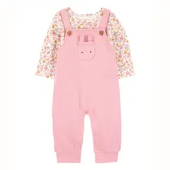CARTER'S - Conjunto 2 Piezas Polera y Jardinera Bebé Niña