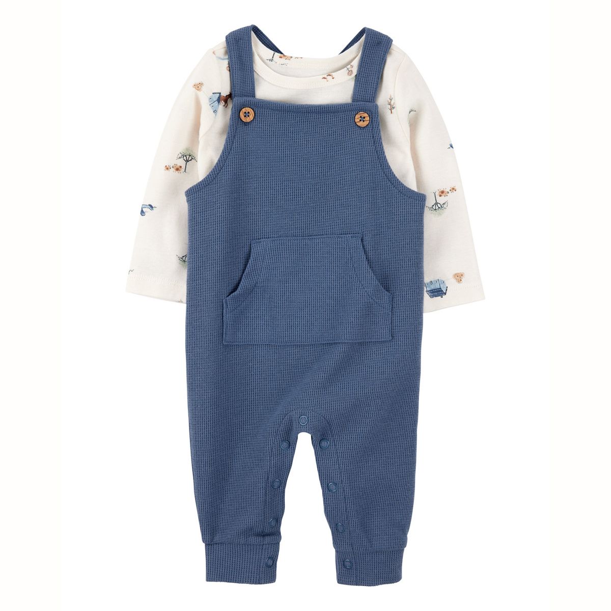 CARTER'S - Conjunto 2 Piezas Polera y Jardinera Bebé Niño Carter's